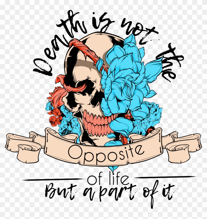 Death Part Of Life Buy T Shirt Design - Cartoon #1702270