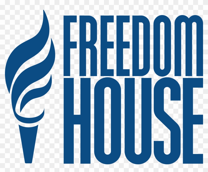 Freedom House Logo Blue - Freedom House #1702299