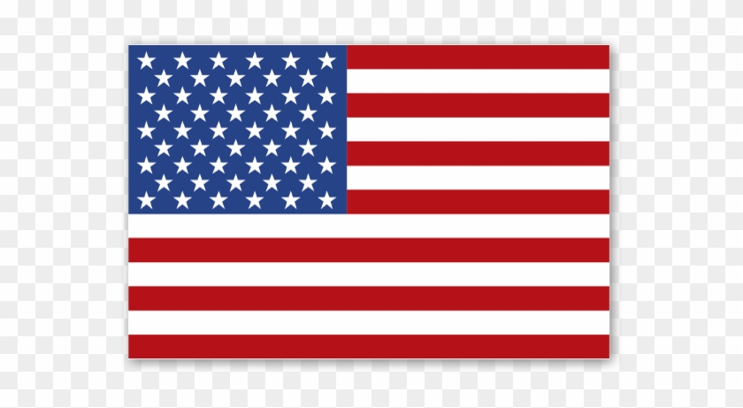 Usa Flag Sticker - Andrews Field #1702424