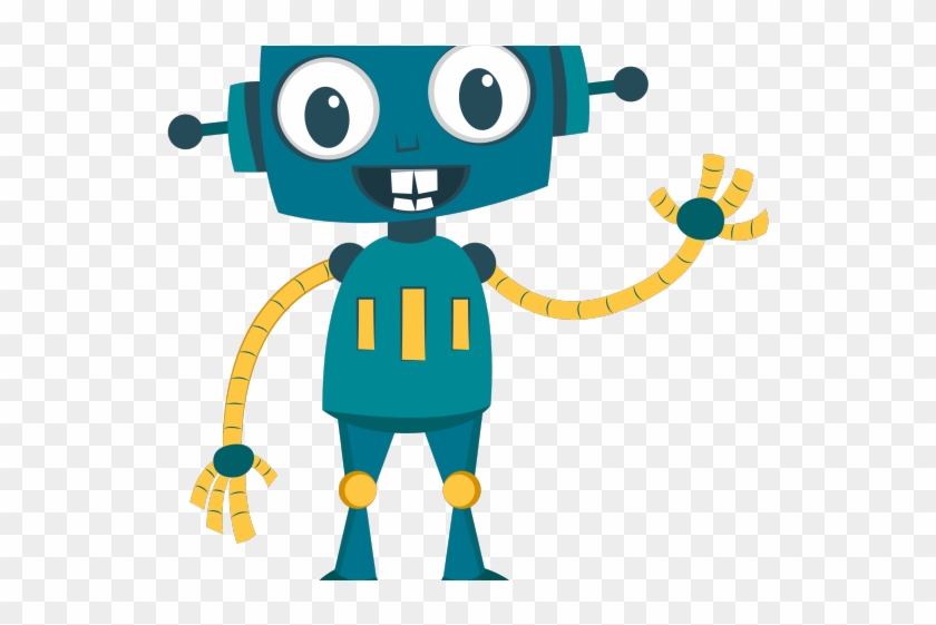 Robots Clipart Happy - Robot Clipart Png #1702451