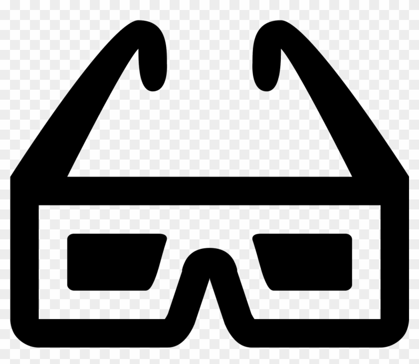3d Glasses Png - 3d Brille Icon #1702458