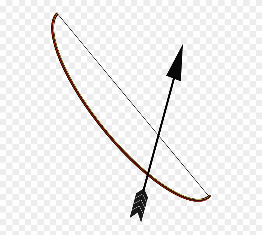 Embed This Clipart - Bow And Arrow Simple #1702464