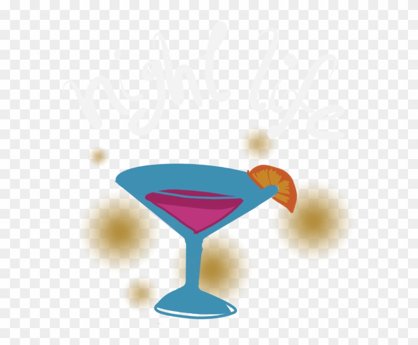 Martini Clipart Nightlife - Classic Cocktail #1702531