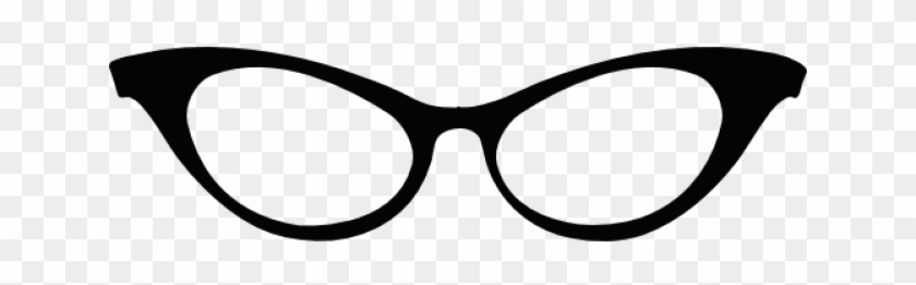Eyeglasses Clipart Png - Cat Eye Glasses Png #1702546