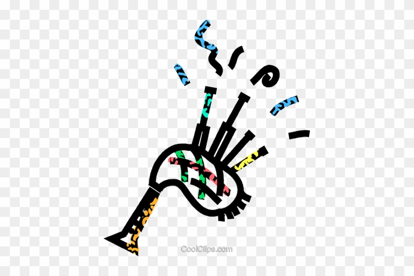 Bagpipes Royalty Free Vector Clip Art Illustration - Bagpipes Royalty Free Vector Clip Art Illustration #1702728