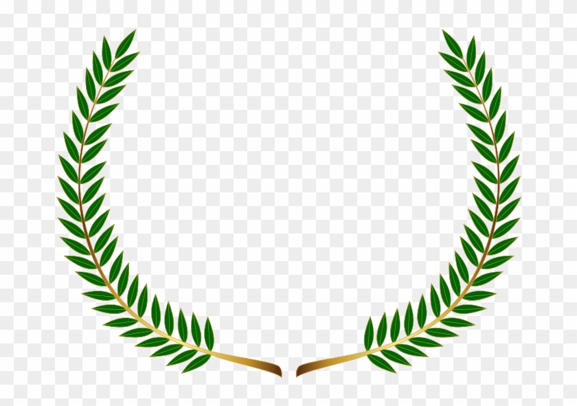 Laurel Clipart Green - Green Laurel Wreath Png #1702766