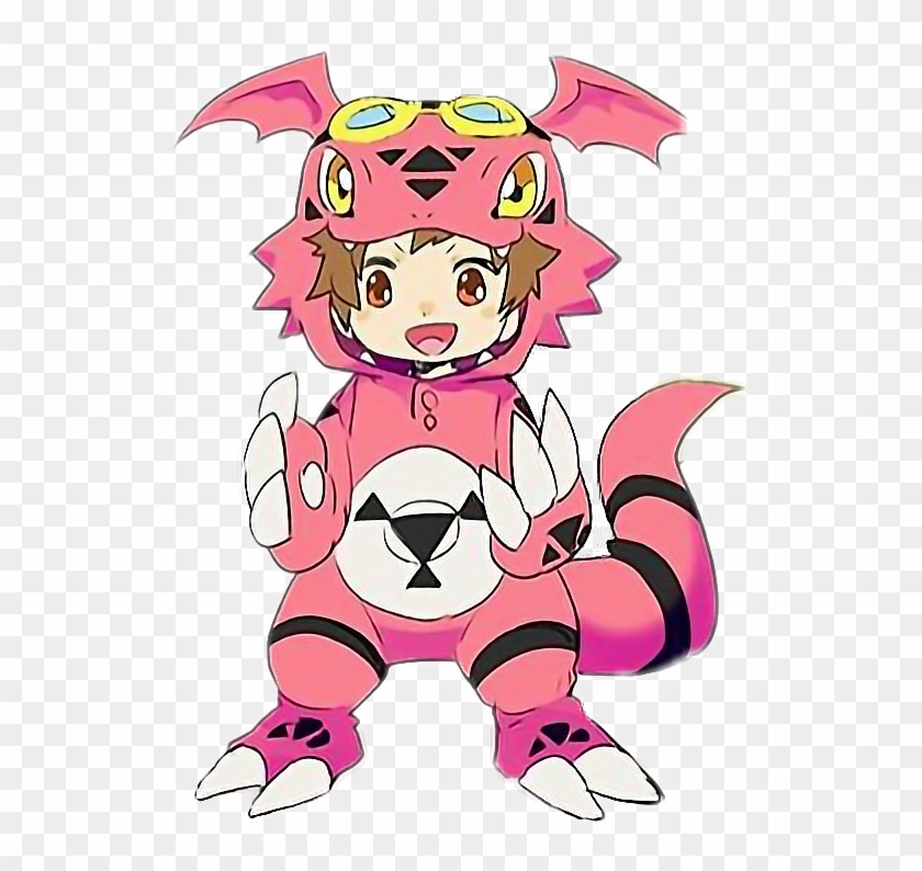 Digimon Tamers Takato Guilmon Kawaii Japan Freetoedit - Digimon Tamers Digimon Jenkato #1702786