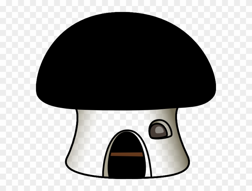 Cartoon Mushroom House #1702853