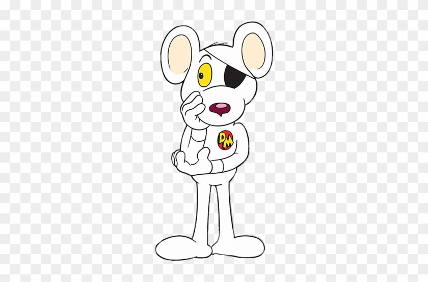 Danger Mouse Thinking - Danger Mouse Colour #1702861