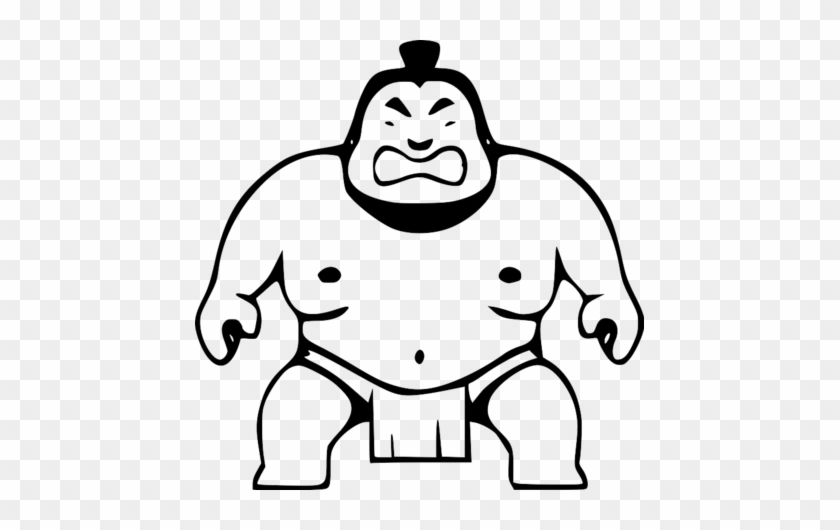 Sumo Png - Sumo Wrestler Clipart #1702909