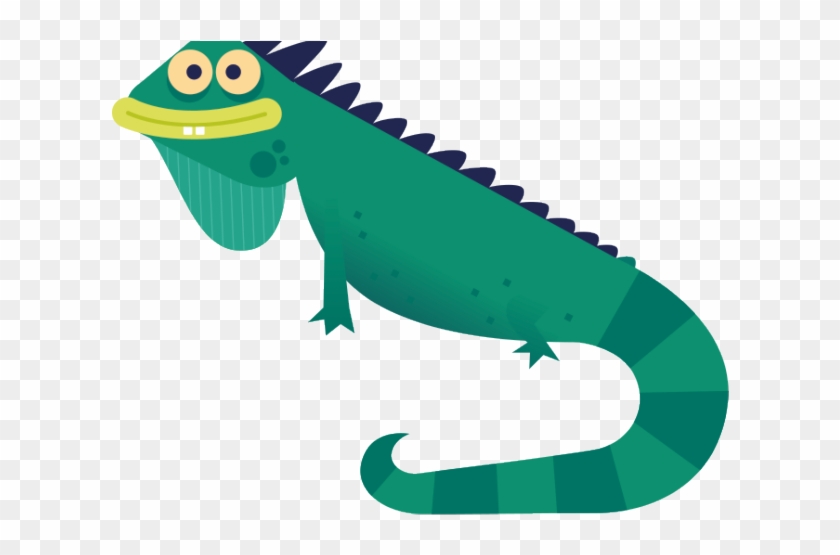 Green Iguana Clipart Clip Art - Crocodile #1702922