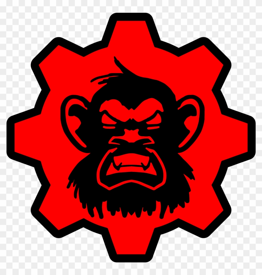Monkey Wrench Custom Computer Gear Logo - Check #1702932