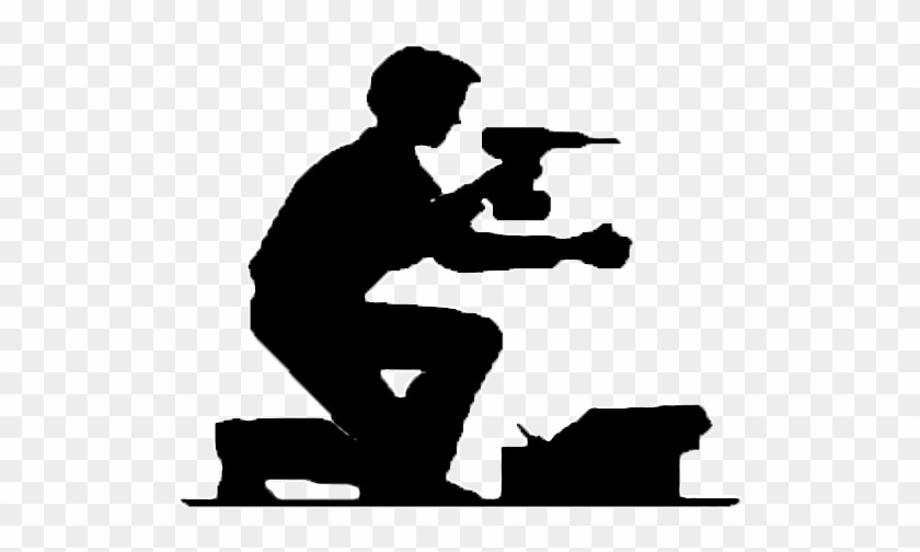 Plumber Silhouette At Getdrawings Com Free For Ⓒ - Plumber Silhouette #1702944