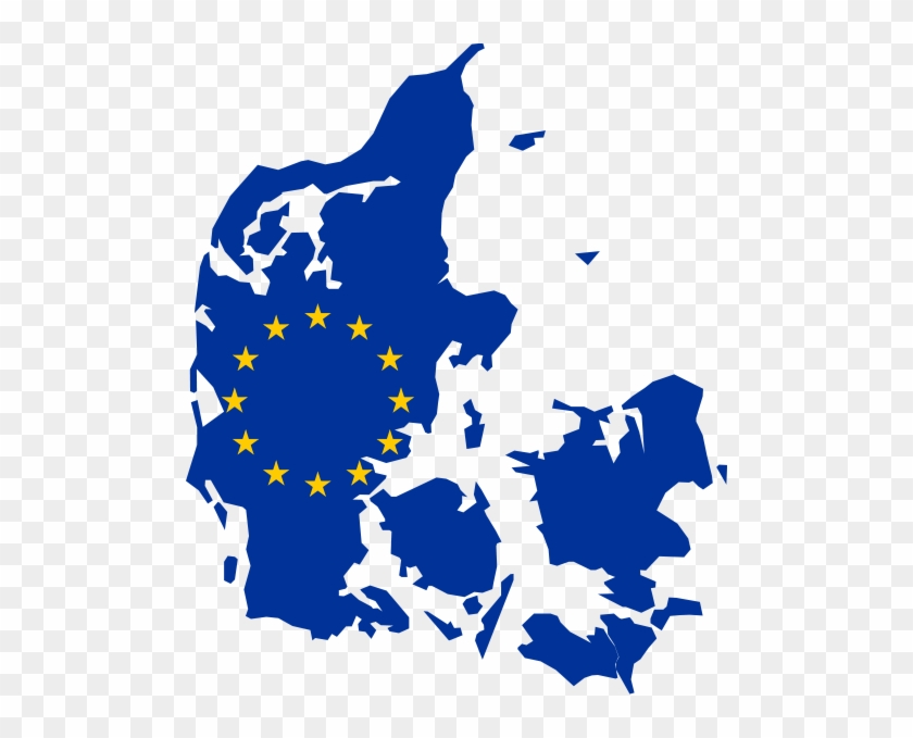 Become A Votewatch Europe Supporter - Denmark Map Black #1702979