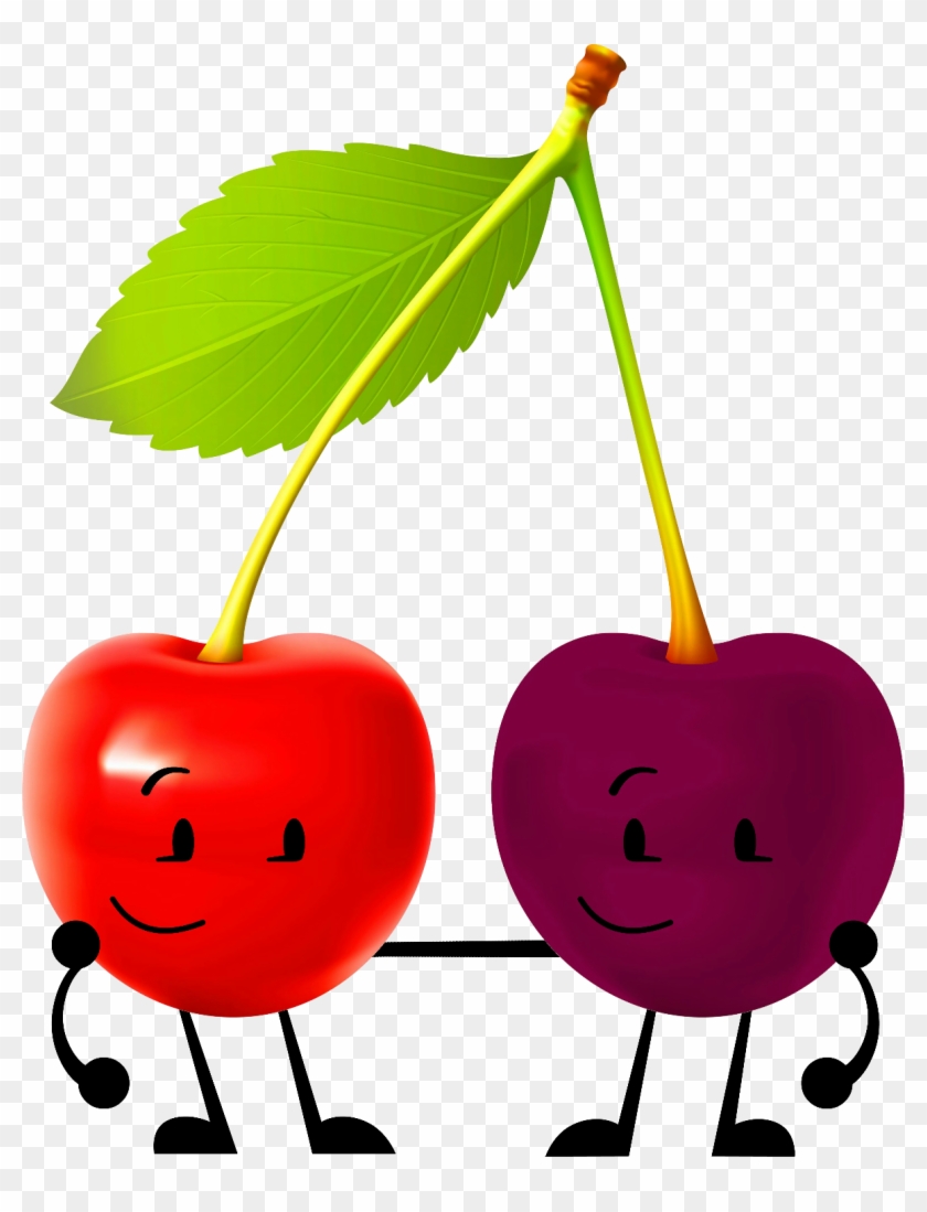 Cherries Clipart Red Object Cute Borders, Vectors, - Transparent Background Cherry #1703060