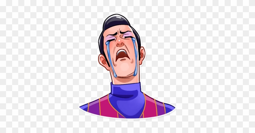 Crying Cry Relieved - Telegram Robbie Rotten Stickers #1703223