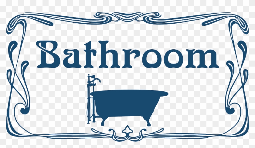 Plate,name Plate,decorated, - Bathroom Clipart #1703235