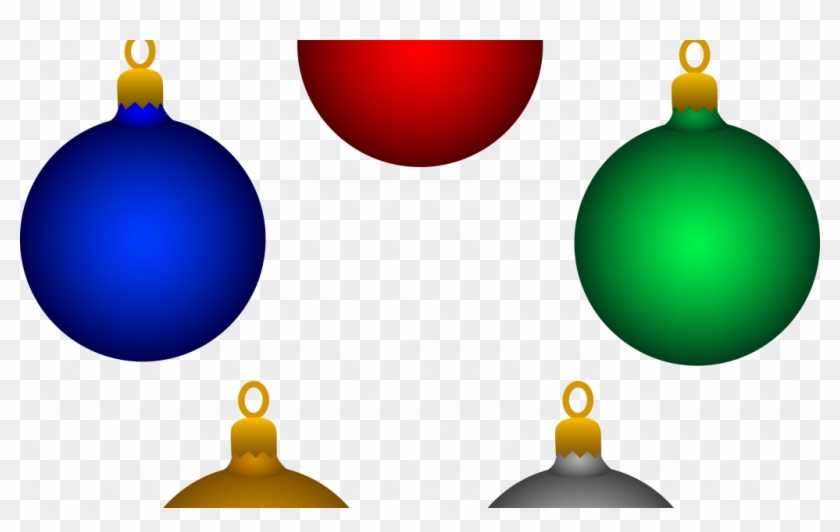 Download By Size - Blue Christmas Ornament Clip Art #1703262