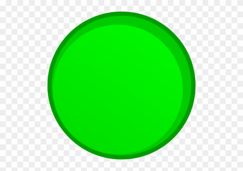 El Botón Verde - Bright Green Circle #1703295