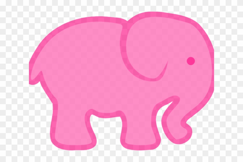Umbrella Clipart Baby Elephant - Red Elephant Clipart #1703410