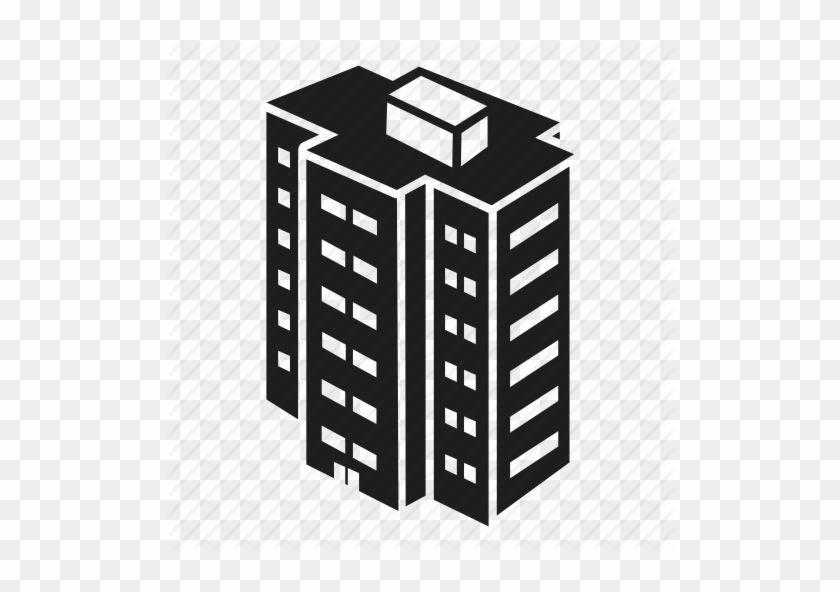 Apartment Building Icon Png #1703591