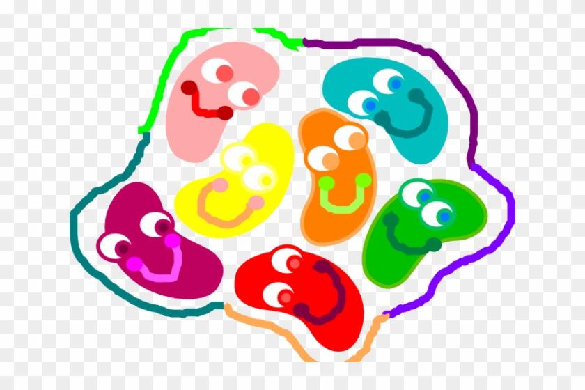 Beans Clipart Rainbow - Beans Clipart Rainbow #1703611