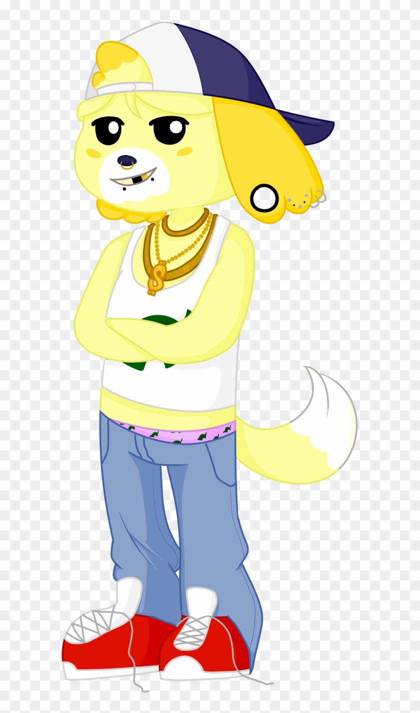 Redraw Gangster Isabelle Nayanmori On Deviantart Mario - Cartoon #1703626