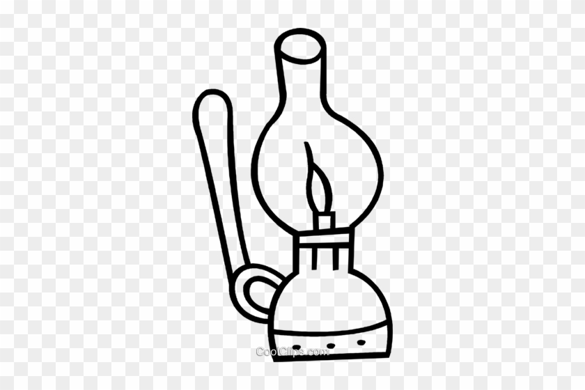 Oil Lamp Royalty Free Vector Clip Art Illustration - Oil Lamp Royalty Free Vector Clip Art Illustration #1703646