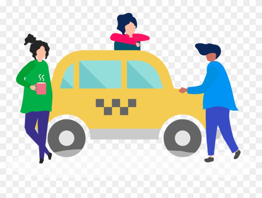 Taxi Vertical In Ordering Co - Ventas Y Mercadeo #1703692