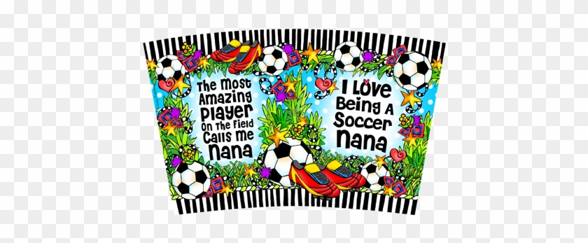 Soccer Nana Stainless Steel Tumbler - Harare #1703797