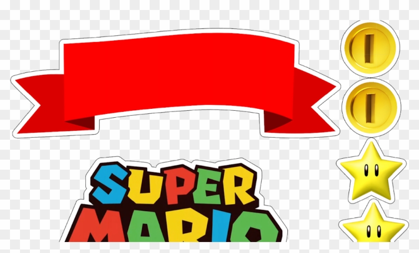 Topo De Bolo Super Mario #1703878