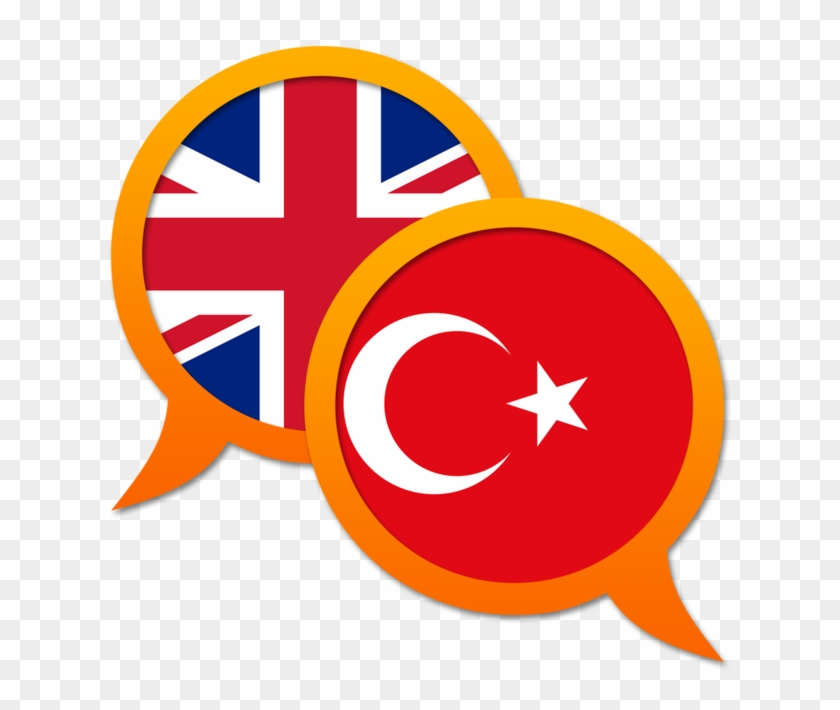 English-turkish Dictionary 4 - Union Jack Circle #1703885
