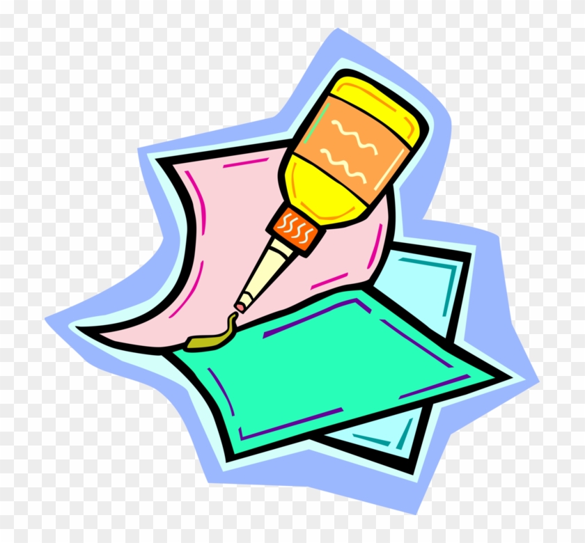 Glue Bottle - Leim Clipart #1703886