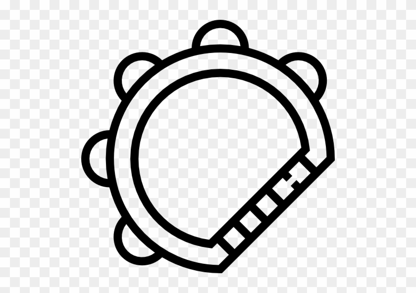 Tambourine Free Icon - Ship Wheel Icon Png #1704019