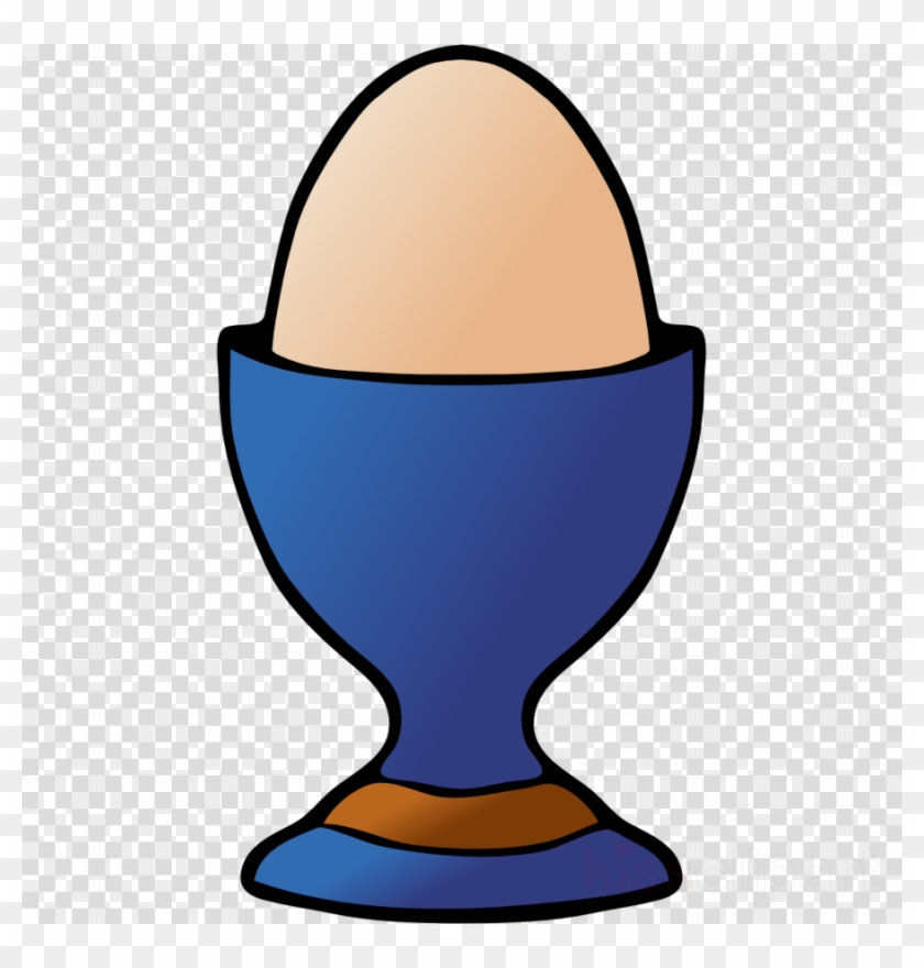 Egg Cup Clipart Red Easter Egg Egg Cups Clip Art - Coffee Bean Black White Png #1704029