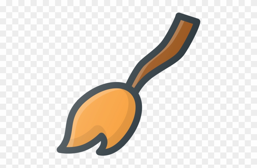 Broom Fly Witch Stick Icon Size - Broom #1704045