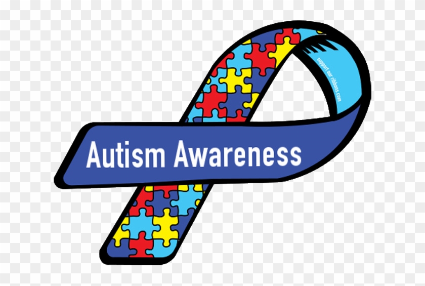 Down Syndrome Autism Ribbon #1704155