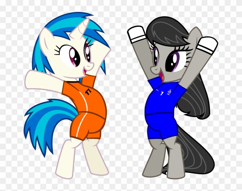 Ironm17, Clothes, Dj Pon 3, Football, Gloves, Jersey, - Mylittlepony #1704206