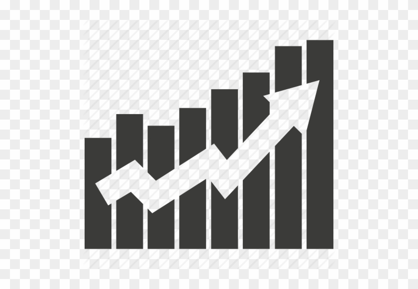 Growth Chart Black And White Clipart Computer Icons - Growth Chart Black And White #1704219