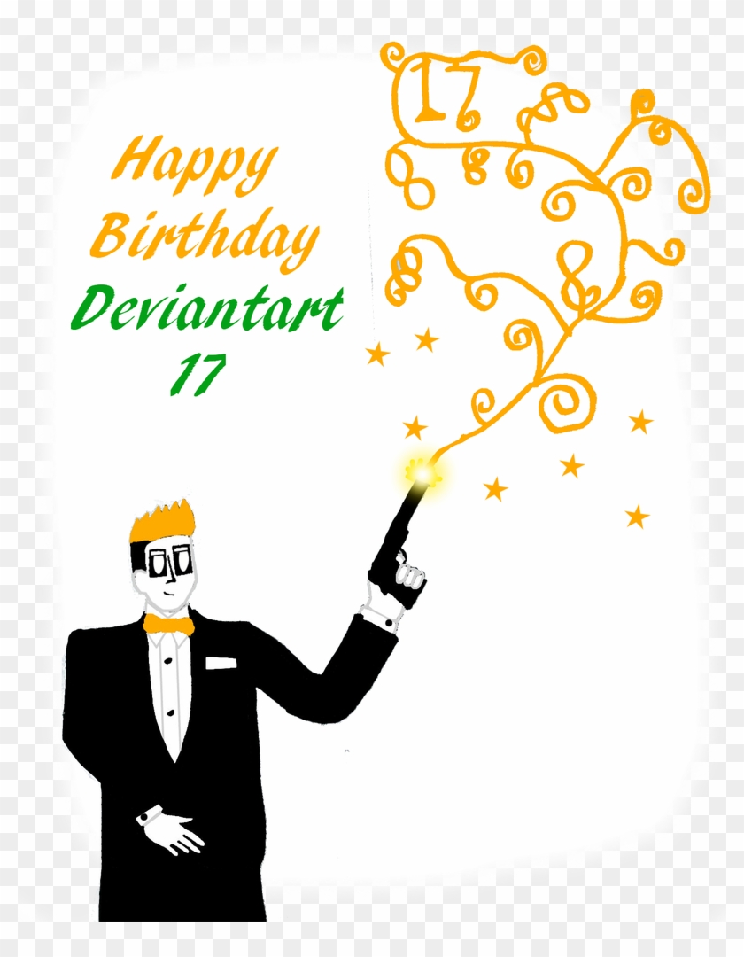 Happy 17th Birthday Deviantart By Lightasticdaniel - Illustration #1704266