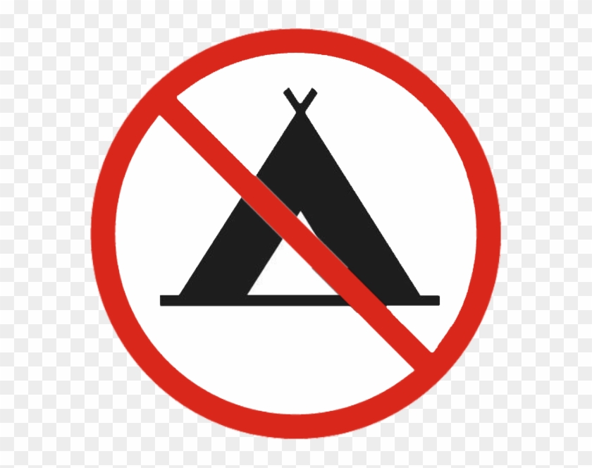 No Camping - Smoking Is Dangerous To Health #1704384