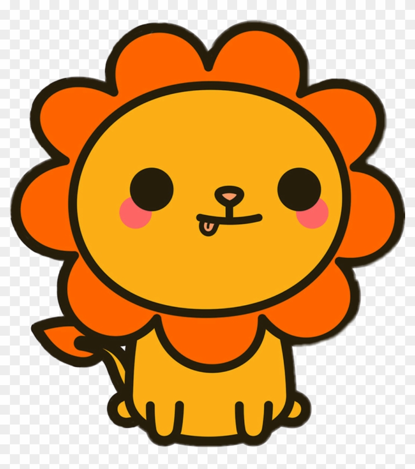 Leon Sticker - Kawaii Lion #1704454