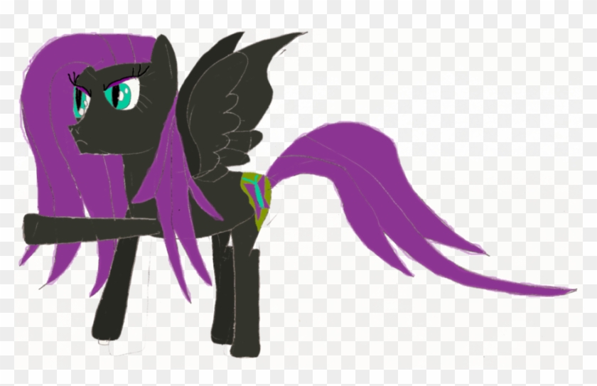 Nightmare Clipart Pony Fluttershy Princess Luna - Illustration #1704496