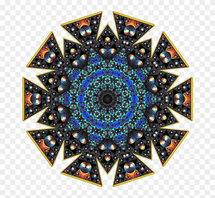 Kaleidoscope Png High Quality Image - Fractal #1704500