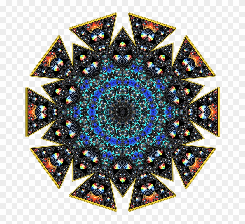 Kaleidoscope Png High Quality Image - Fractal #1704500