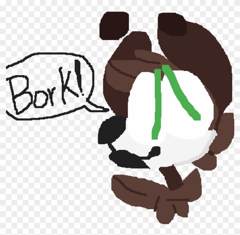 He Bork - Cartoon #1704670