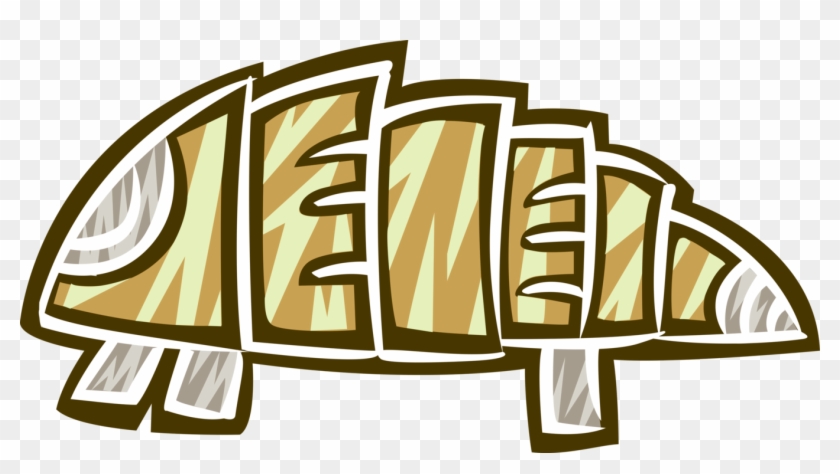 Vector Illustration Of Armadillo Animal Symbol - Vector Illustration Of Armadillo Animal Symbol #1704721