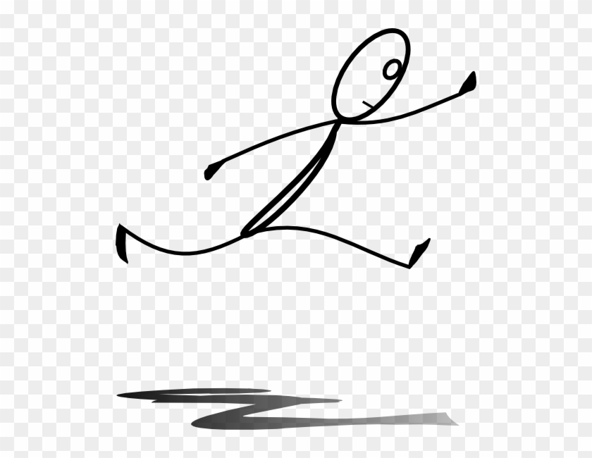 Al Jumping - Jumping Stick Figure Transparent #1704742