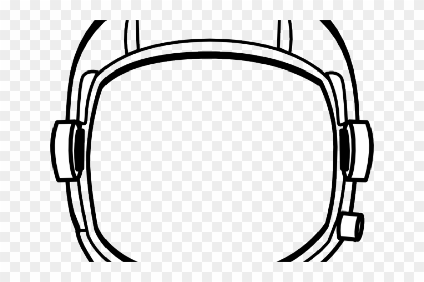 Mask Clipart Astronaut - Astronaut Helmet Drawing #1704761
