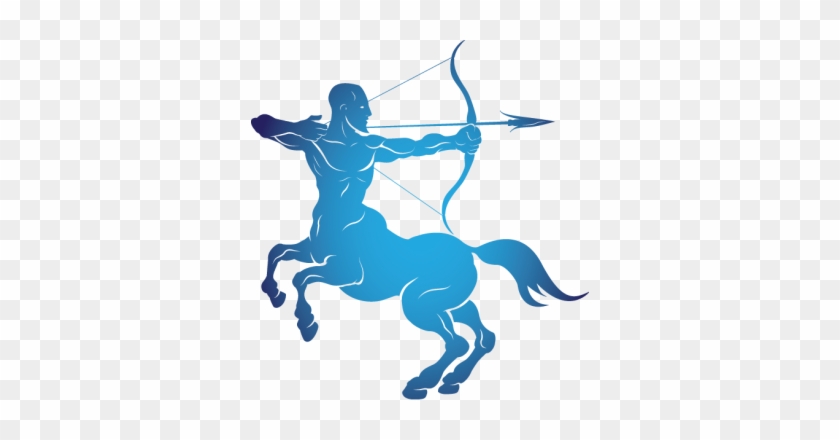 Horoscope Sagittarius Sign Clipart - Sagittarius Silhouette Png #1704804